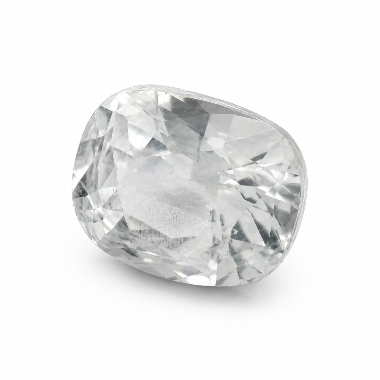 1.00ct Ceylon White Sapphire Unheated