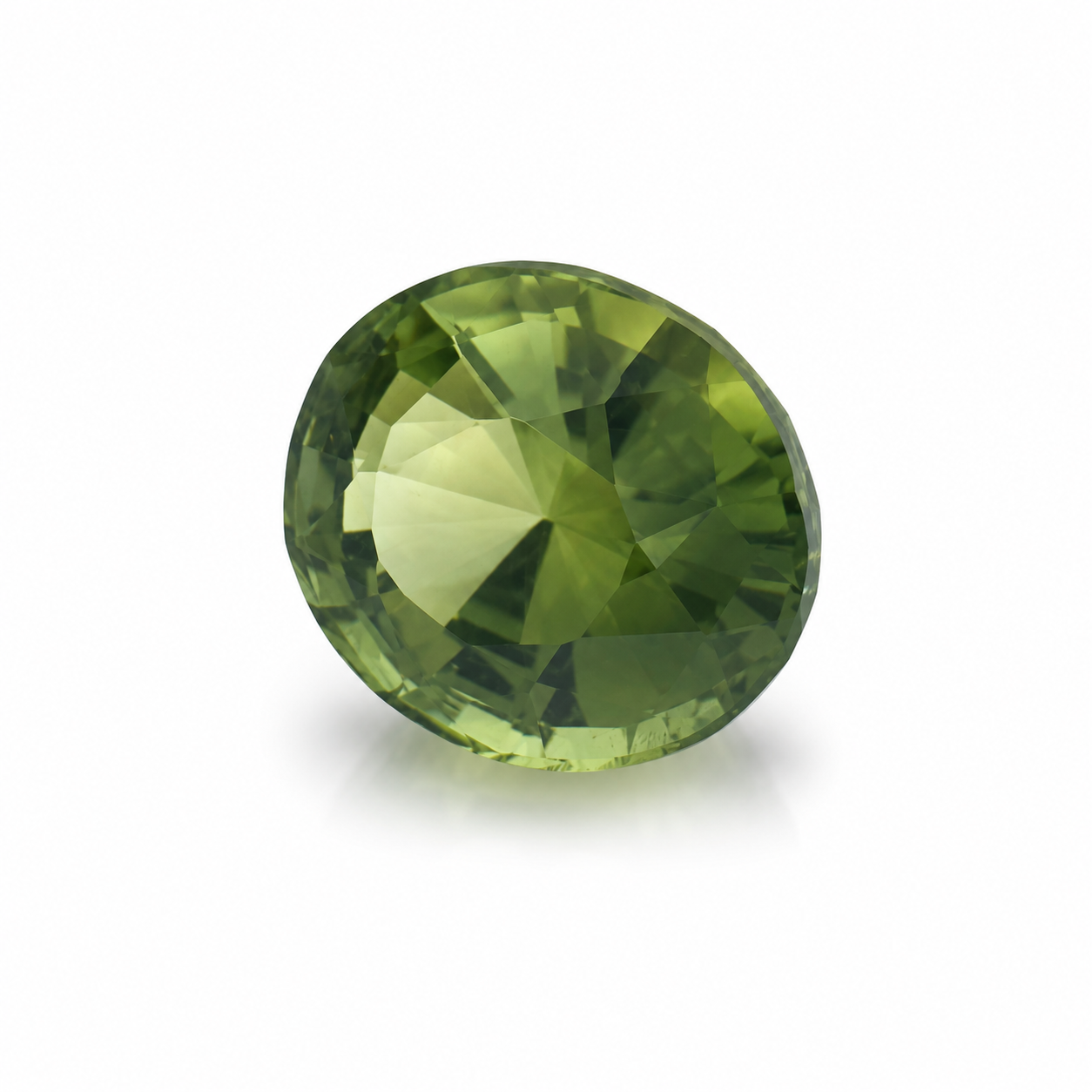 1.22ct Ceylon Green Sapphire Unheated