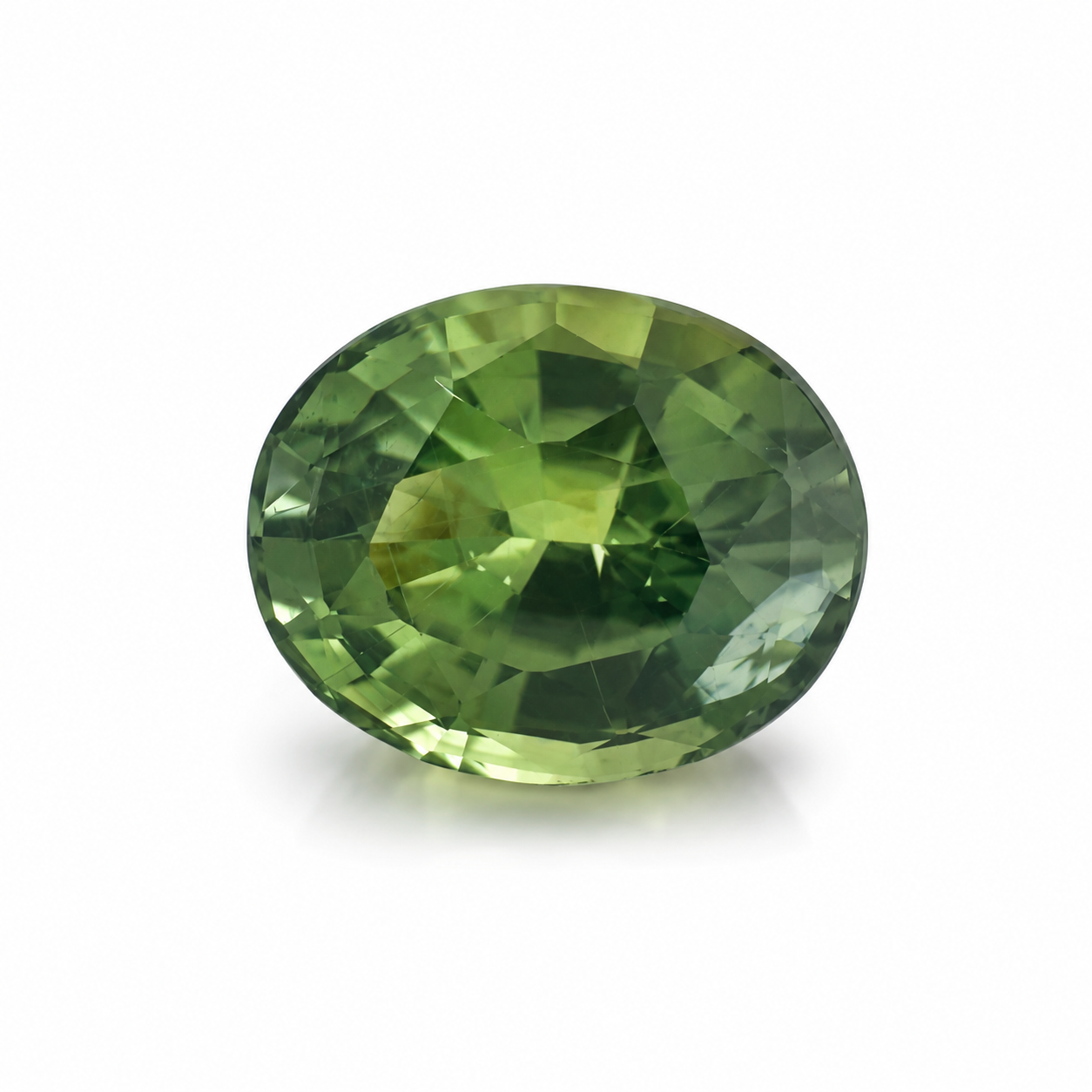 1.22ct Ceylon Green Sapphire Unheated