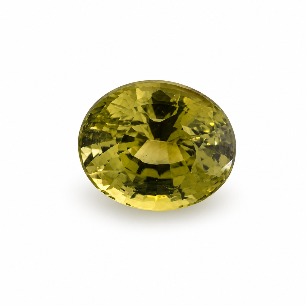 1.99ct Yellowish Green chrysoberyl
