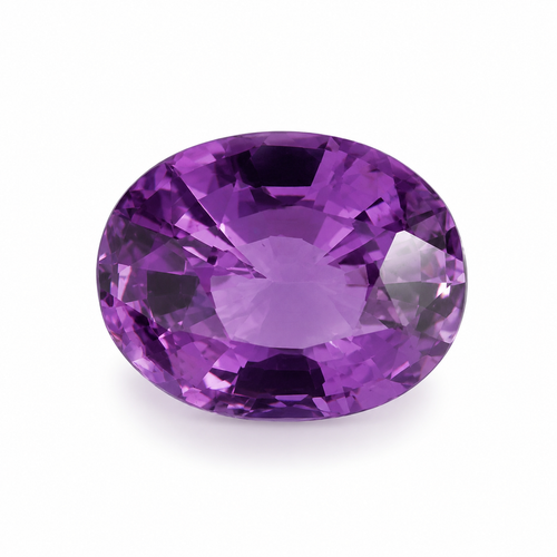 0.93ct Ceylon Purple Sapphire Unheated