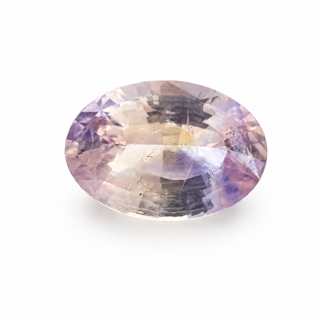 1.08ct Light Pink Sapphire Unheated