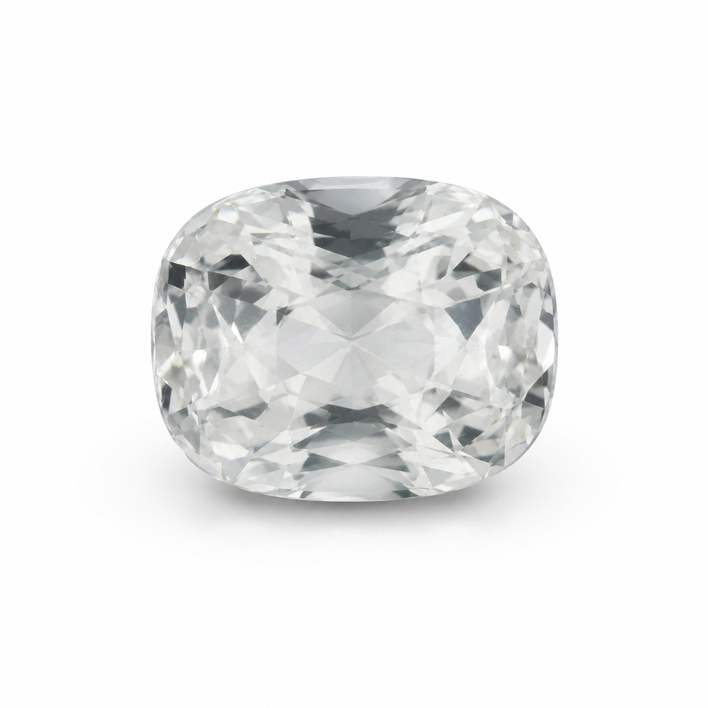 1.00ct Ceylon White Sapphire Unheated