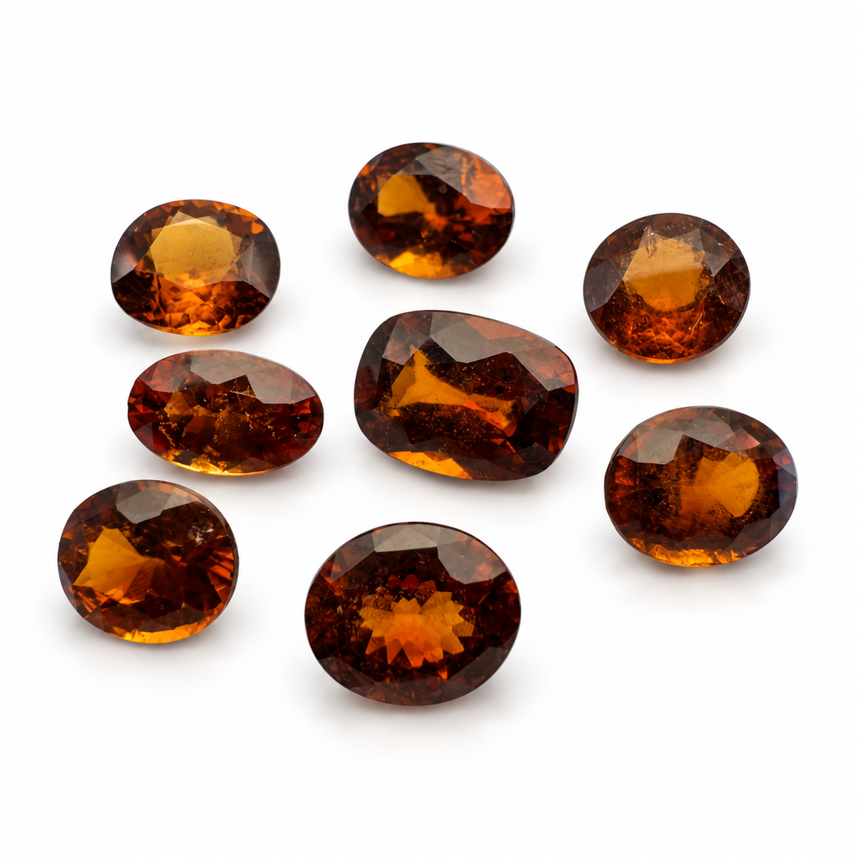 18.50ct Natural Ceylon Hessonite Garnet Collection