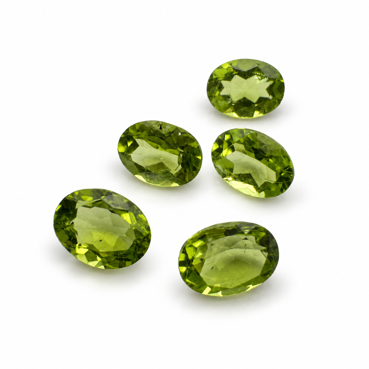 7.2ct Natural Ceylon Peridot Collection