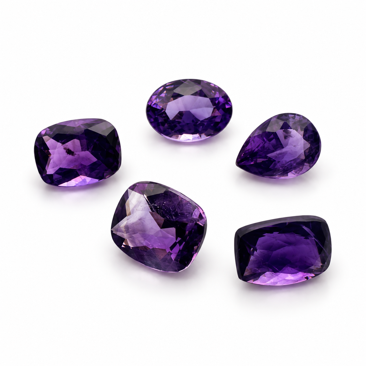 5.90ct Natural Ceylon Amethyst Collection