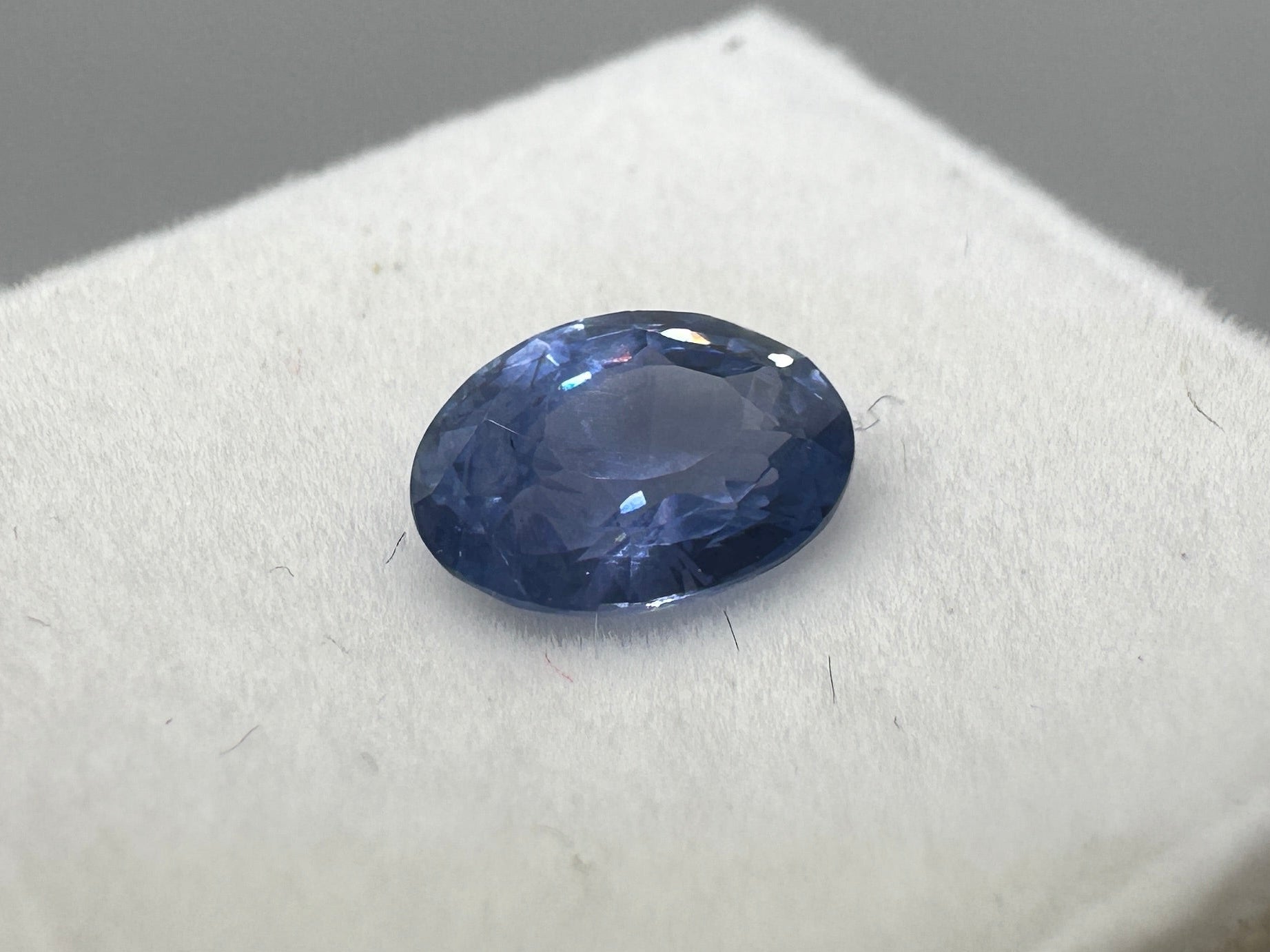 1.41ct Ceylon Conflower Blue Sapphire Unheated